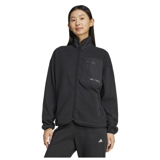 Adidas Γυναικεία Ζακέτα City Escape Polar Fleece Track Top